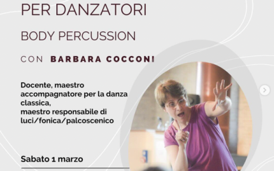 Formazione musicale per danzatori – Body percussion
