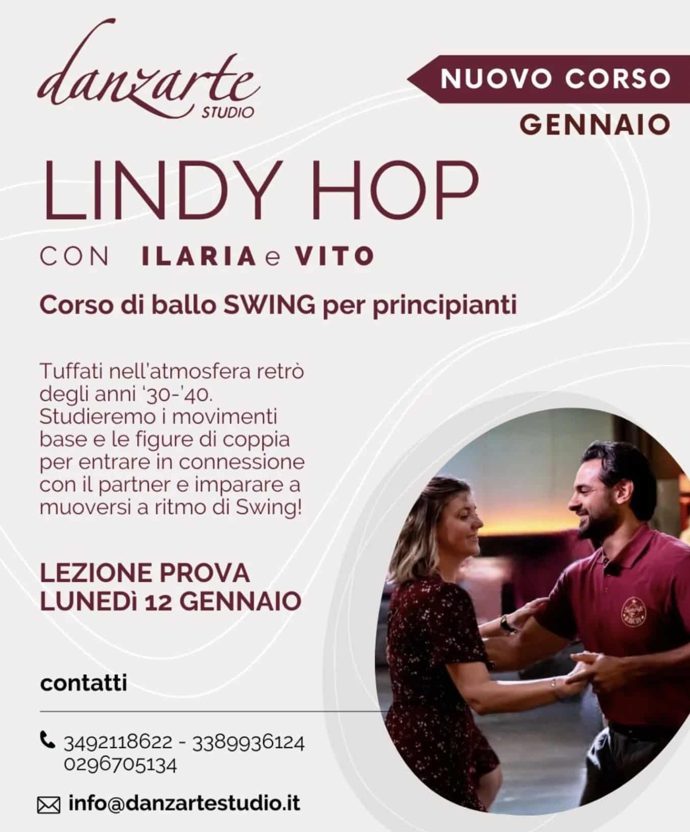 Corso swing lindy hop