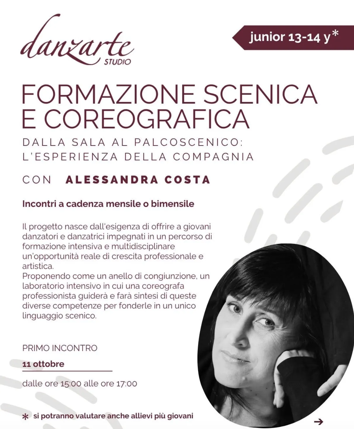 Corso danza creativa giugno